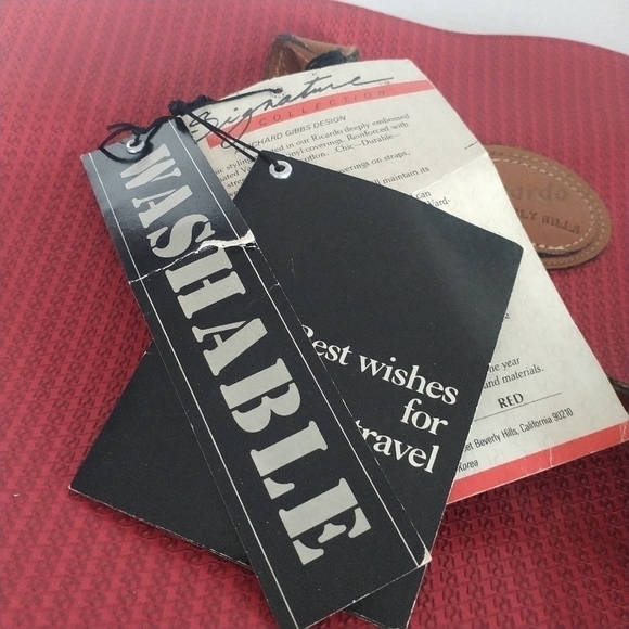 Ricardo's Beverly Hills Travel Bag Vintage - Picture 4 of 11